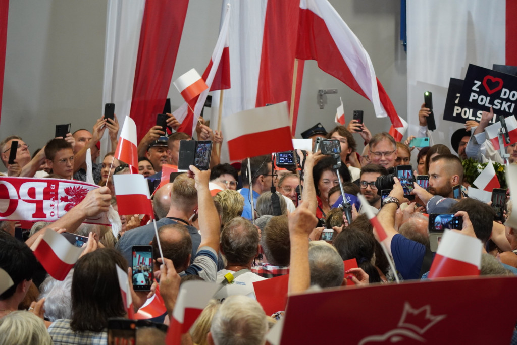 Premier Mateusz Morawiecki w Gorlicach (18.08.)