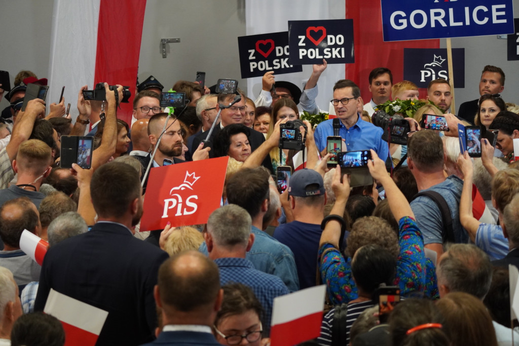 Premier Mateusz Morawiecki w Gorlicach (18.08.)