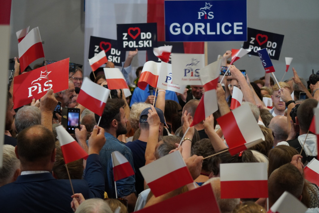 Premier Mateusz Morawiecki w Gorlicach (18.08.)