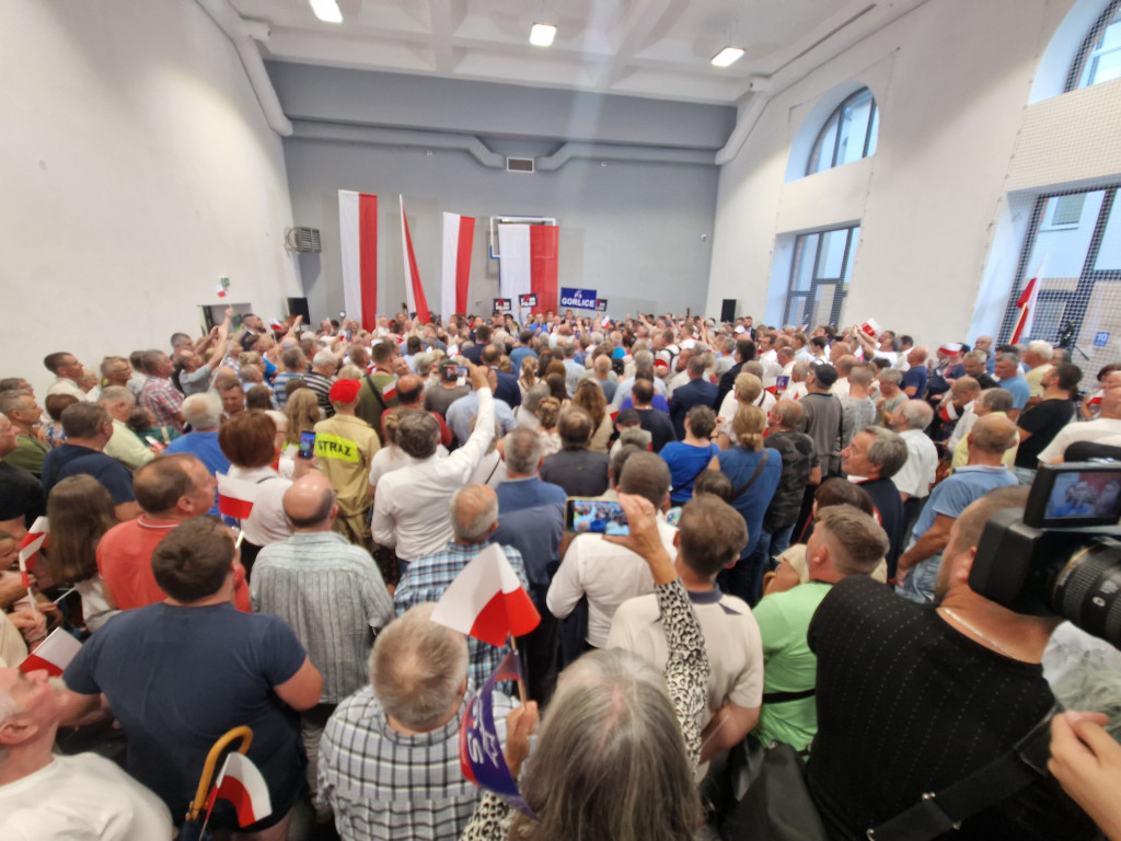 Premier Mateusz Morawiecki w Gorlicach (18.08.)