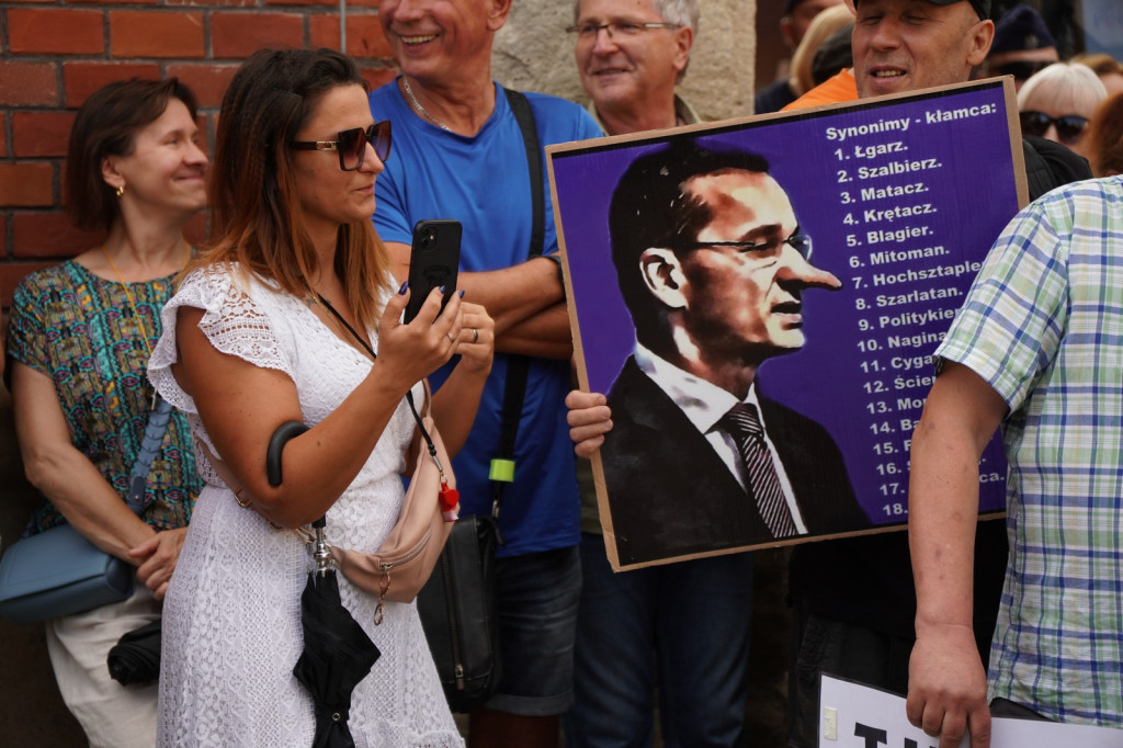 Mateusz Morawiecki w Gorlicach (18.08.)
