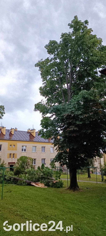 Skutki sobotniej nawałnicy (26.08.)