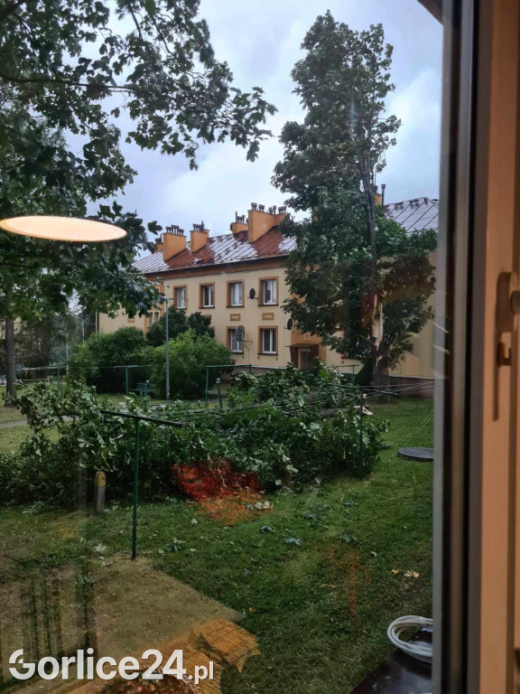 Skutki sobotniej nawałnicy (26.08.)