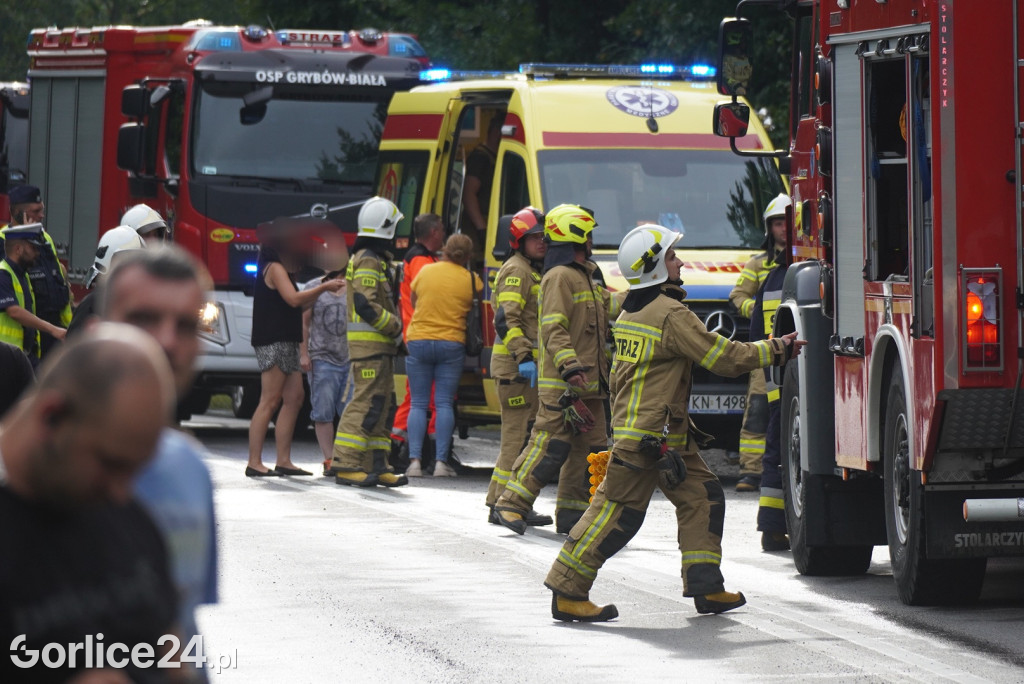 Ropa. Poważny wypadek na DK28 (26.08.)