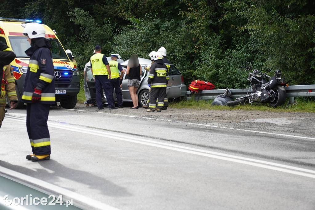 Ropa. Poważny wypadek na DK28 (26.08.)
