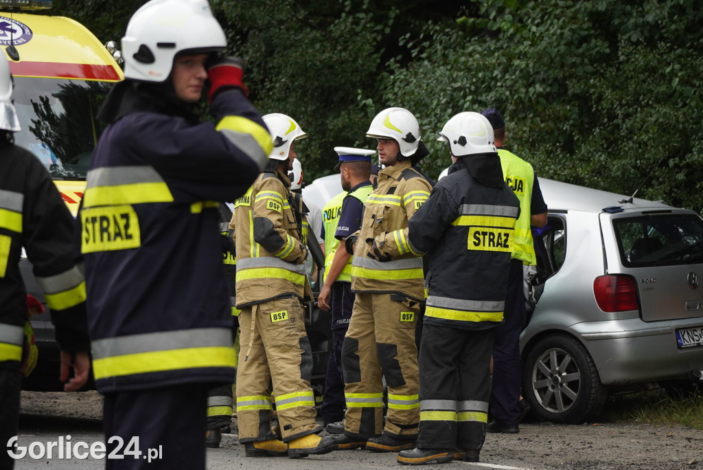 Ropa. Poważny wypadek na DK28 (26.08.)
