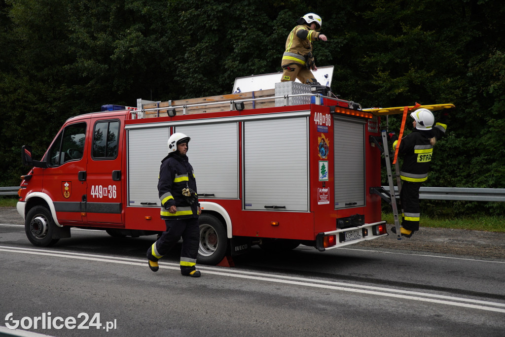 Ropa. Poważny wypadek na DK28 (26.08.)