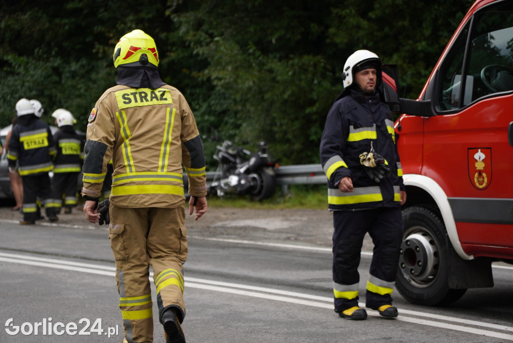 Ropa. Poważny wypadek na DK28 (26.08.)