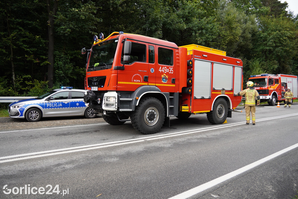Ropa. Poważny wypadek na DK28 (26.08.)