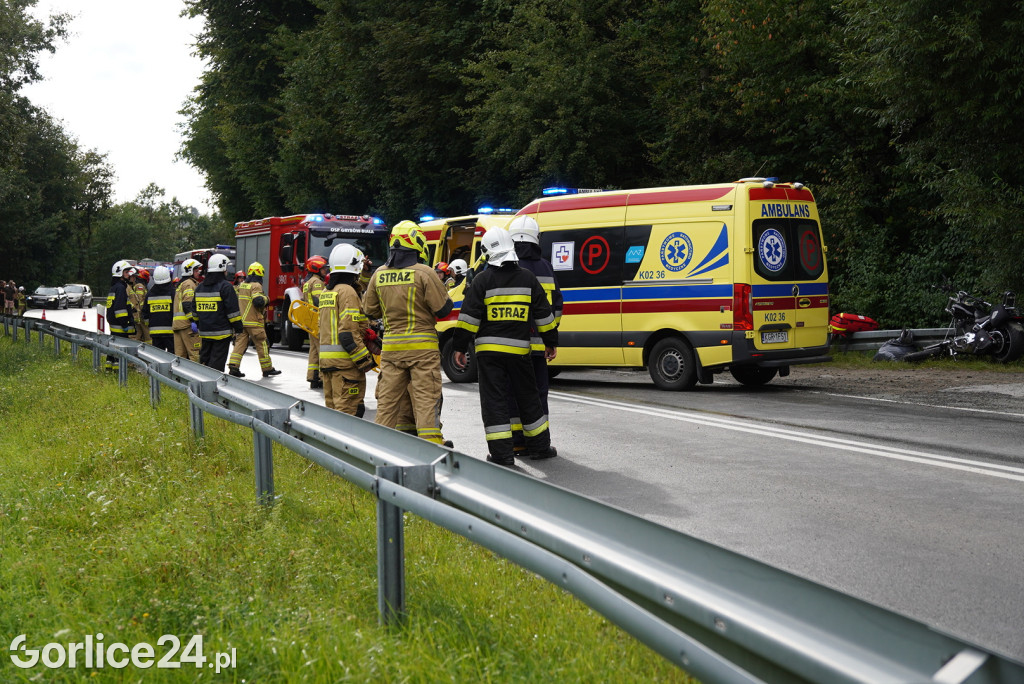 Ropa. Poważny wypadek na DK28 (26.08.)