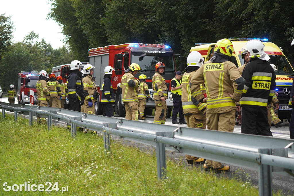 Ropa. Poważny wypadek na DK28 (26.08.)