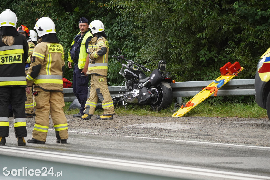Ropa. Poważny wypadek na DK28 (26.08.)