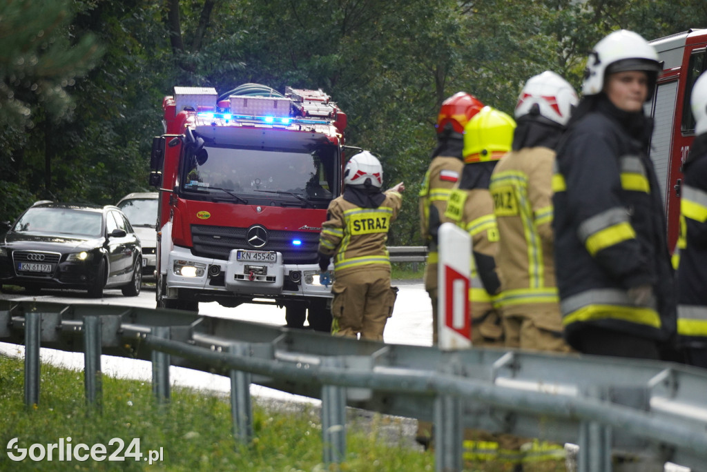 Ropa. Poważny wypadek na DK28 (26.08.)