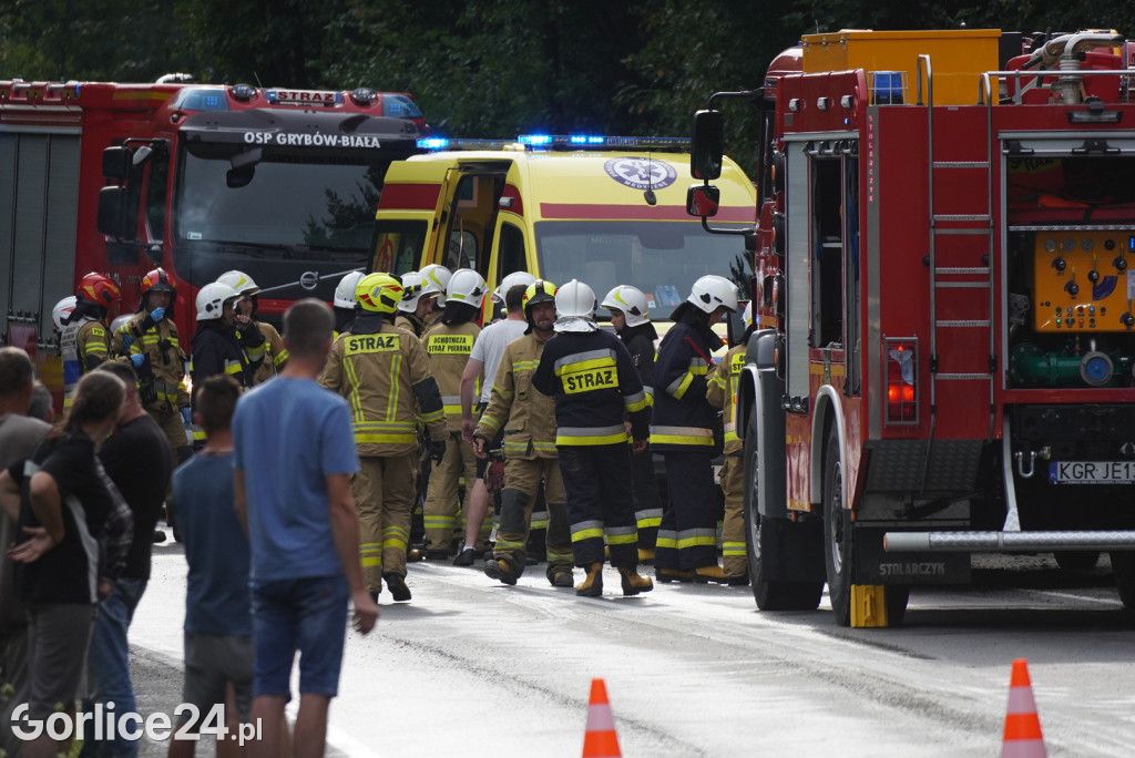 Ropa. Poważny wypadek na DK28 (26.08.)