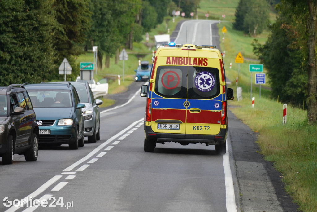 Ropa. Poważny wypadek na DK28 (26.08.)