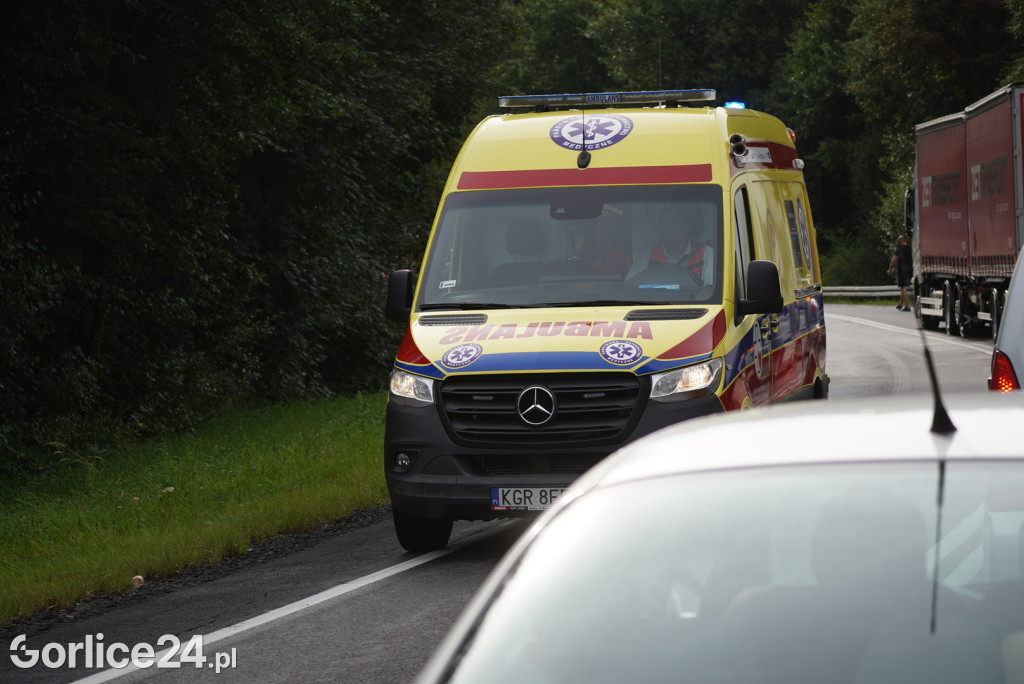 Ropa. Poważny wypadek na DK28 (26.08.)