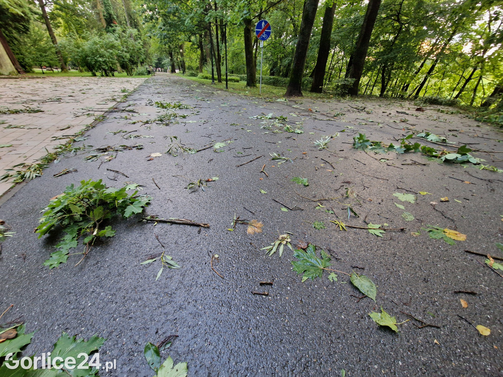Skutki sobotniej nawałnicy (26.08.)