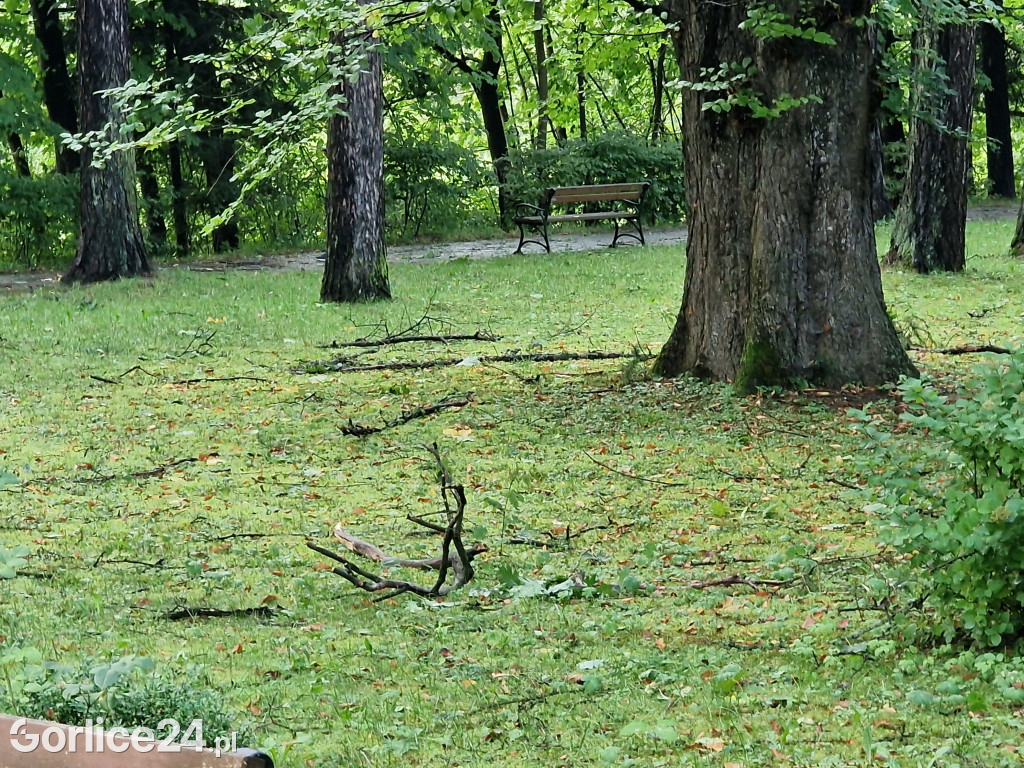 Skutki sobotniej nawałnicy (26.08.)