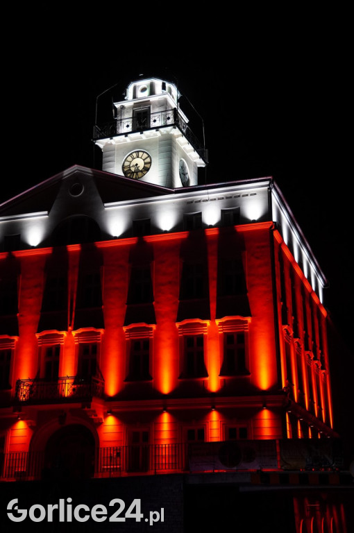 Gorlicki Rynek w barwach narodowych (03.09.)