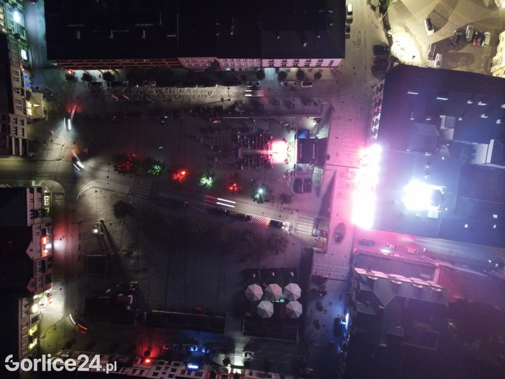 Gorlicki Rynek w barwach narodowych (03.09.)
