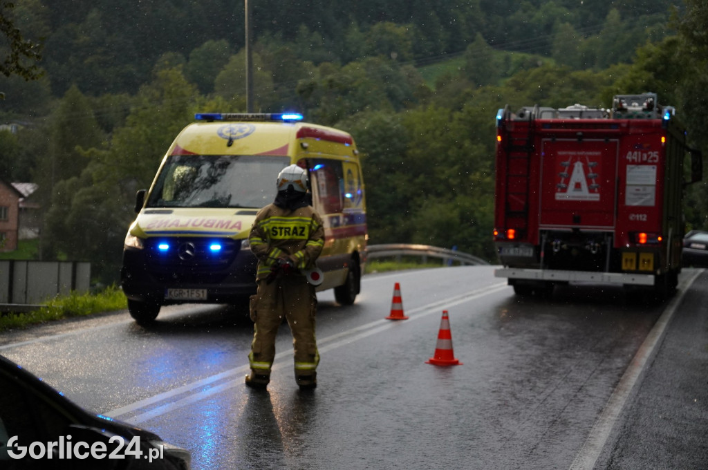 Kolizja w Szymbarku na DK28 (03.09.)