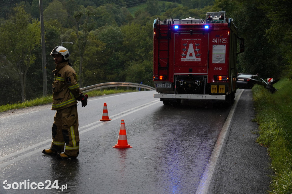Kolizja w Szymbarku na DK28 (03.09.)