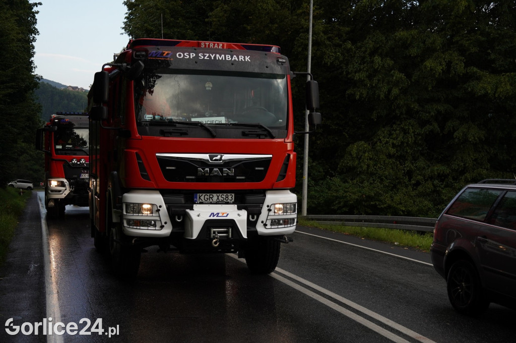 Kolizja w Szymbarku na DK28 (03.09.)