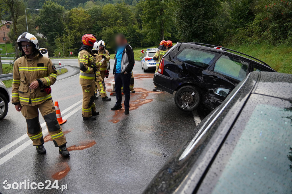 Kolizja w Szymbarku na DK28 (03.09.)