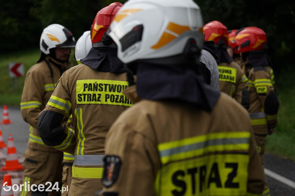 Kolizja w Szymbarku na DK28 (03.09.)