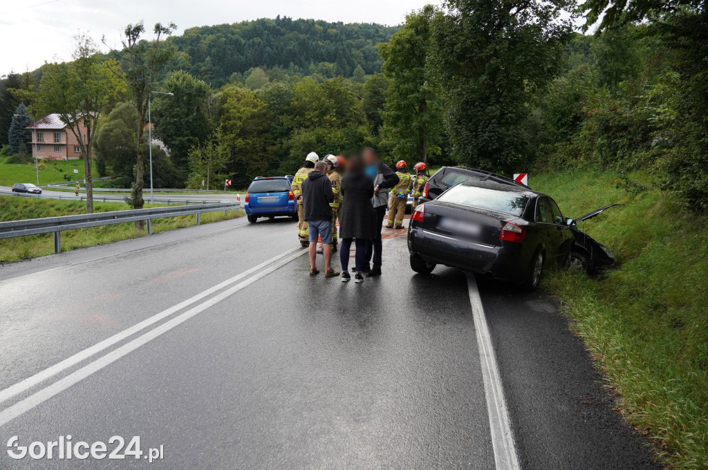 Kolizja w Szymbarku na DK28 (03.09.)