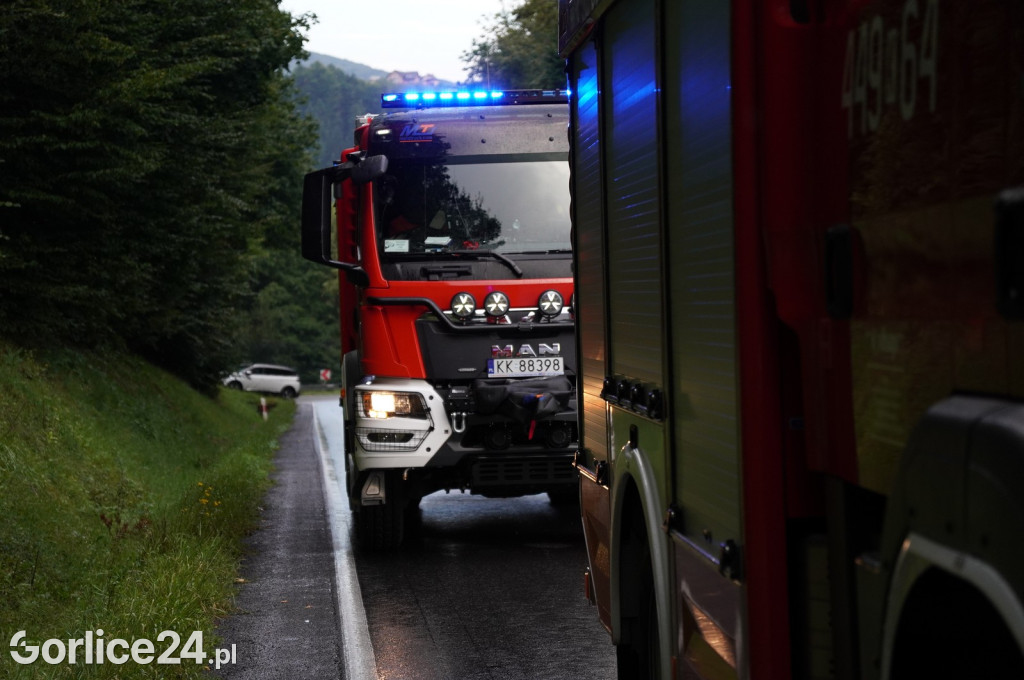 Kolizja w Szymbarku na DK28 (03.09.)