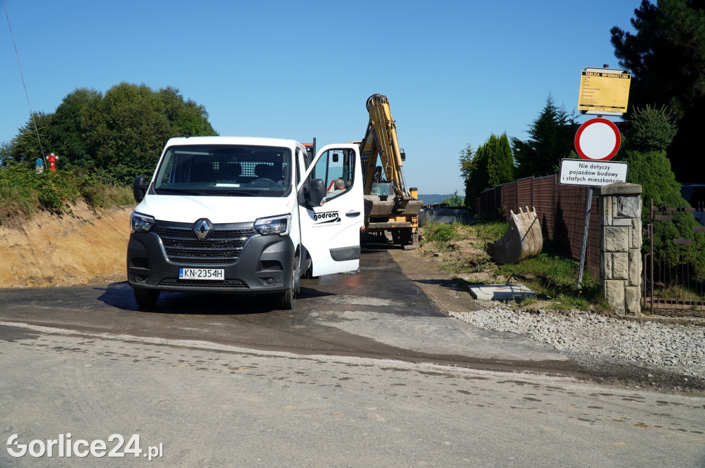 Remont drogi w Stróżówce 6.09
