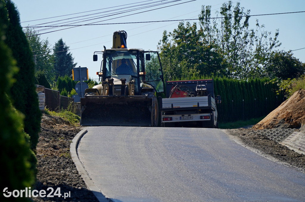 Remont drogi w Stróżówce 6.09