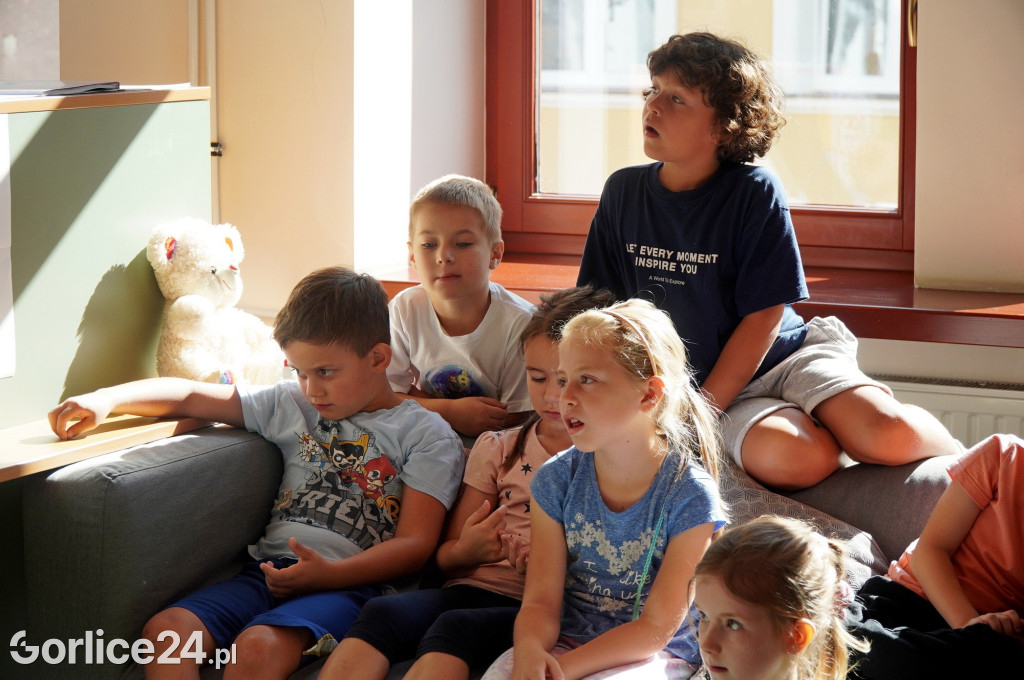 Pasowanie w Bibliotece Miejskiej Gorlice 18.09