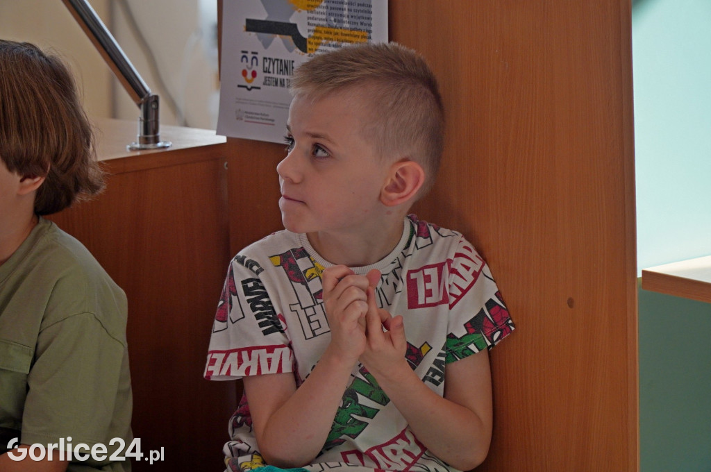 Pasowanie w Bibliotece Miejskiej Gorlice 18.09