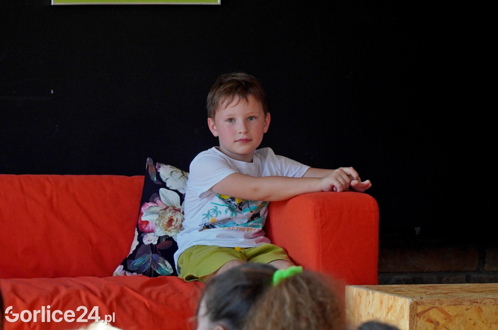 Pasowanie w Bibliotece Miejskiej Gorlice 18.09