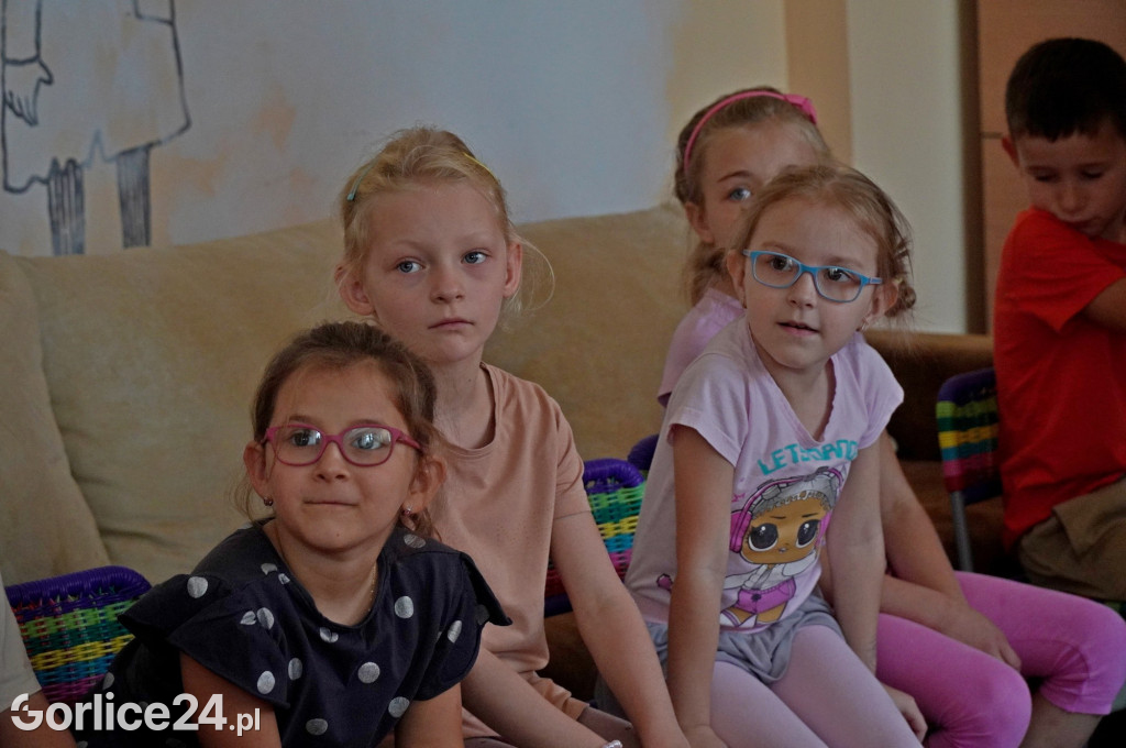 Pasowanie w Bibliotece Miejskiej Gorlice 18.09