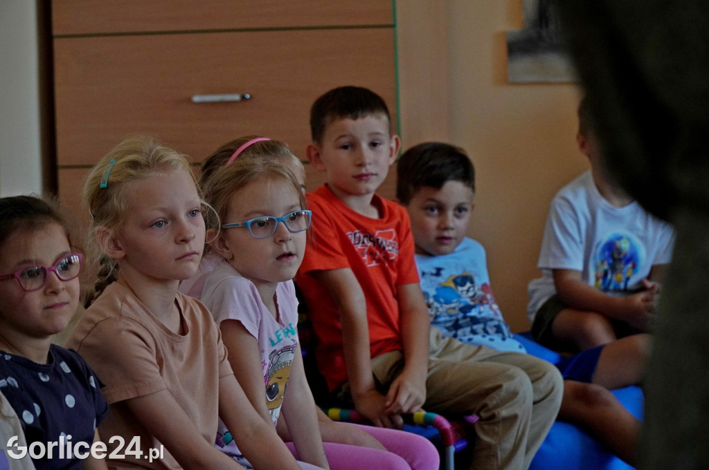 Pasowanie w Bibliotece Miejskiej Gorlice 18.09
