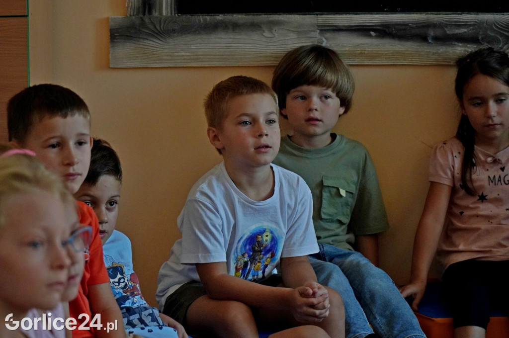 Pasowanie w Bibliotece Miejskiej Gorlice 18.09