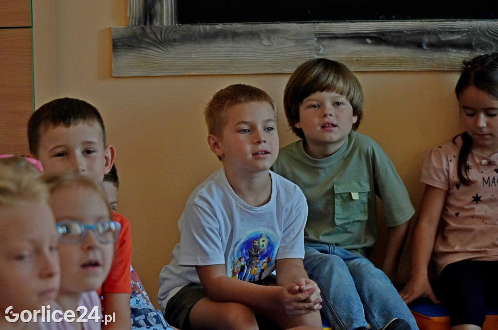 Pasowanie w Bibliotece Miejskiej Gorlice 18.09