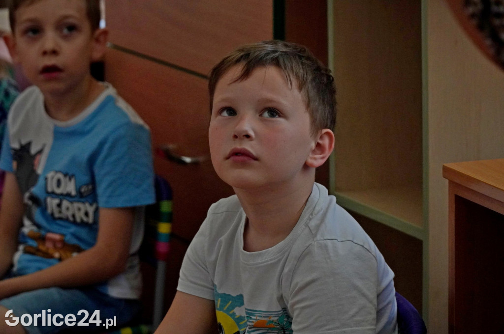 Pasowanie w Bibliotece Miejskiej Gorlice 18.09