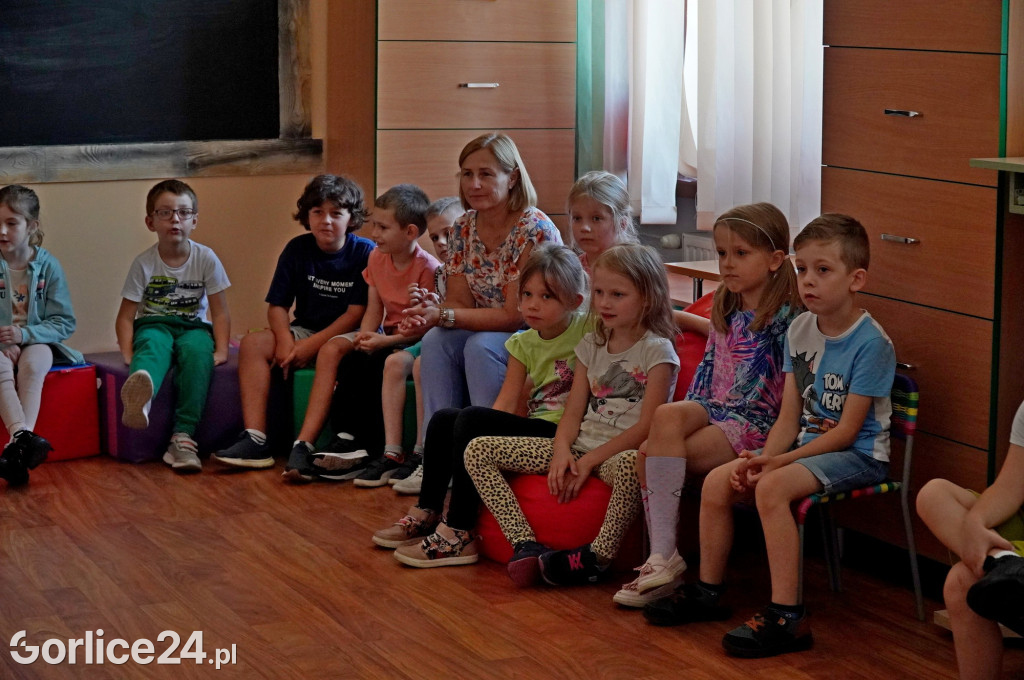 Pasowanie w Bibliotece Miejskiej Gorlice 18.09