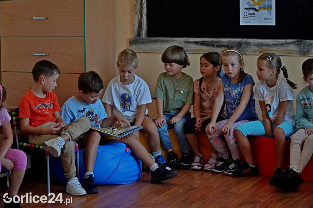 Pasowanie w Bibliotece Miejskiej Gorlice 18.09