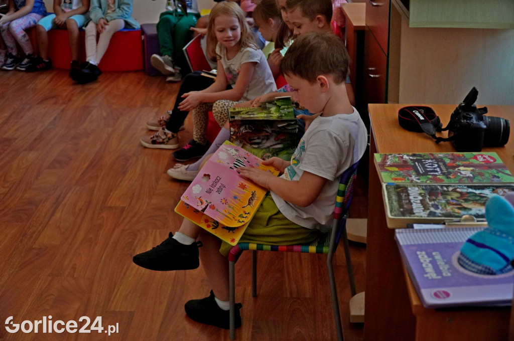Pasowanie w Bibliotece Miejskiej Gorlice 18.09