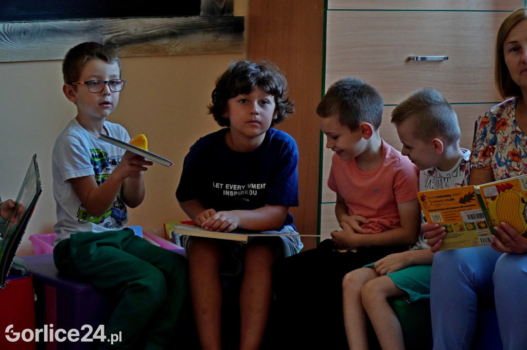 Pasowanie w Bibliotece Miejskiej Gorlice 18.09