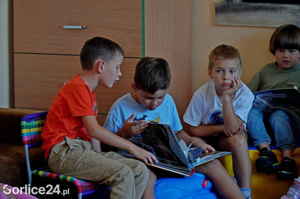 Pasowanie w Bibliotece Miejskiej Gorlice 18.09