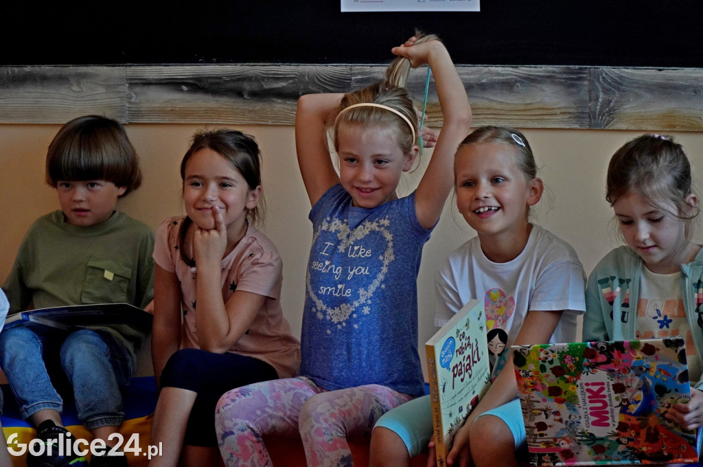 Pasowanie w Bibliotece Miejskiej Gorlice 18.09
