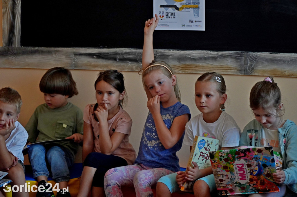 Pasowanie w Bibliotece Miejskiej Gorlice 18.09