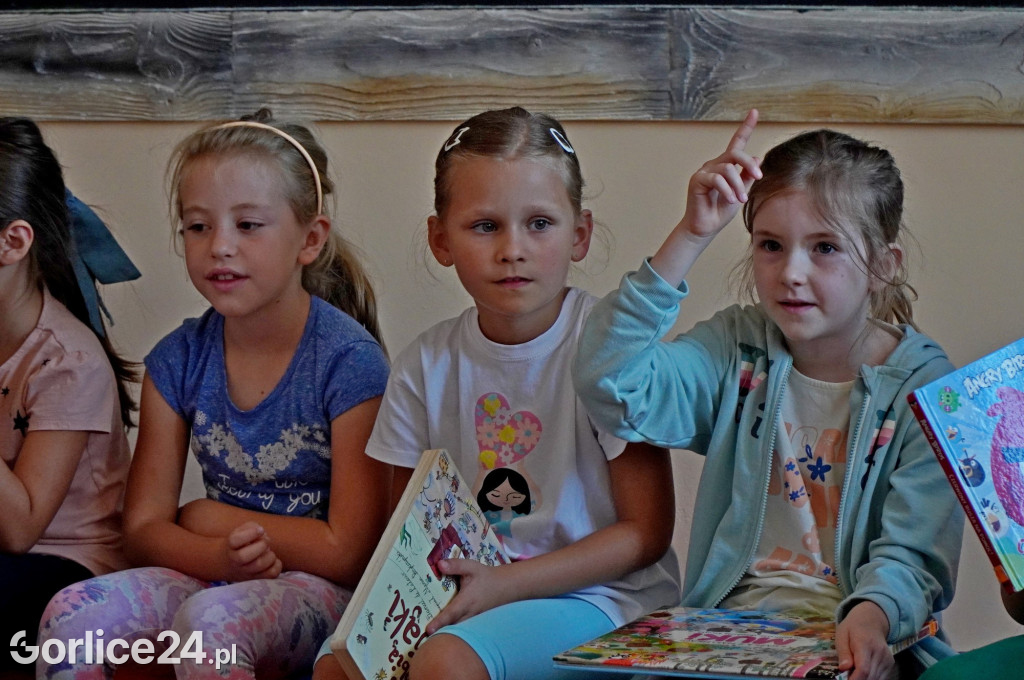 Pasowanie w Bibliotece Miejskiej Gorlice 18.09