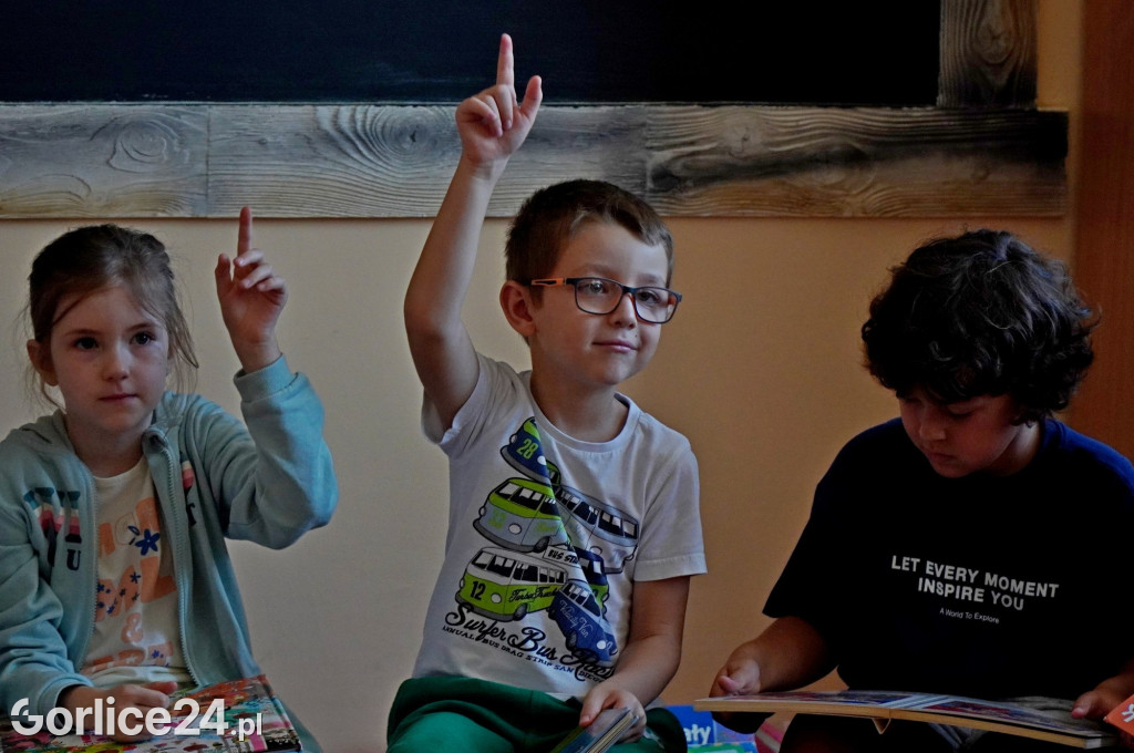 Pasowanie w Bibliotece Miejskiej Gorlice 18.09